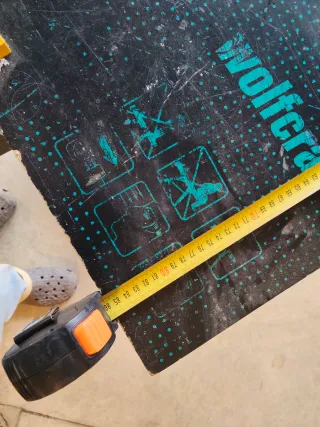 Mesa de trabajo Wolfcraft. Bastante bien.