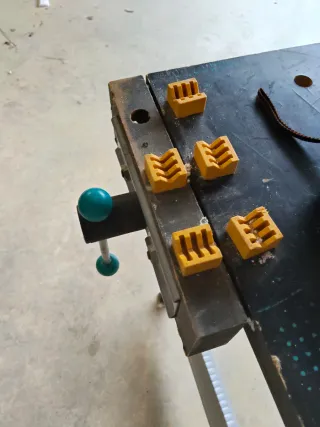 Mesa de trabajo Wolfcraft. Bastante bien.