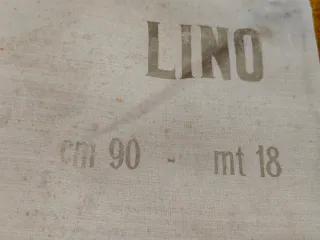 Rotolo Lino Antico Beige Dorato