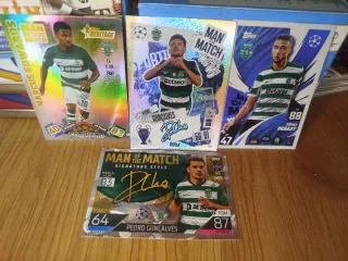 Lotto di figurine Topps Sporting Portugal