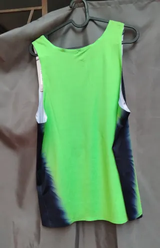 Camiseta Joma tirantes hombre Elite XI verde flúor