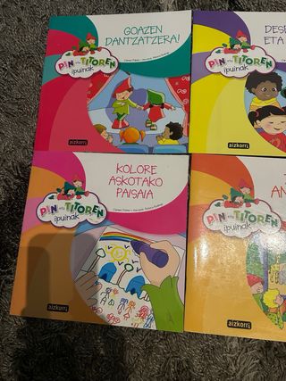 Cuentos en euskera Pin eta Titoren