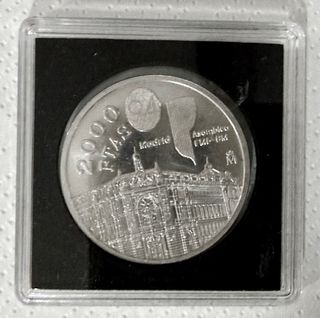 Moneda 2000 Pesetas Plata 1994 Madrid