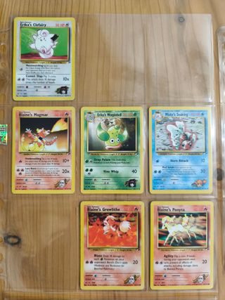 Pokemon Gym Heroes Cartas Ingles