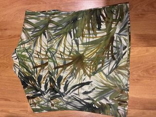 Camisa mujer Punto Roma estampado hojas SG