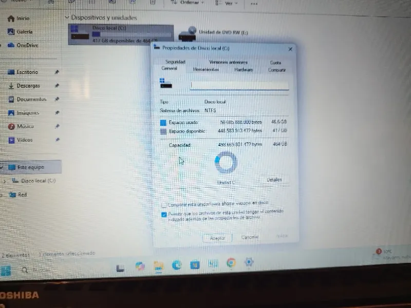 Toshiba Intel Core i7 16GB RAM afbeelding 5