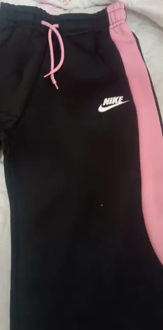 Chándal Nike Talla 11-12 Rosa y Negro