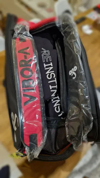 Paletero Vibor-A Technic Negro Rojo