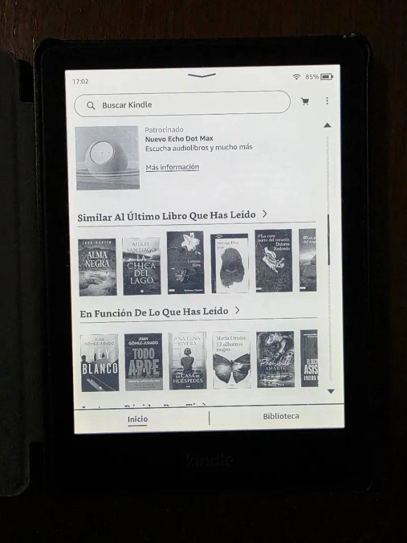Kindle Paperwhite 11ª Gen Negro afbeelding 2