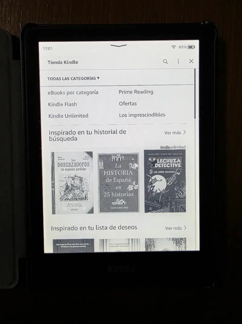 Kindle Paperwhite 11ª Gen Negro afbeelding 8