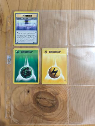 Pokemon Gym Challenge Cartas Ingles