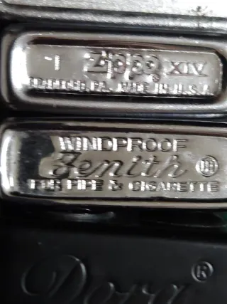 Lote de 6 mecheros Zippo y otros