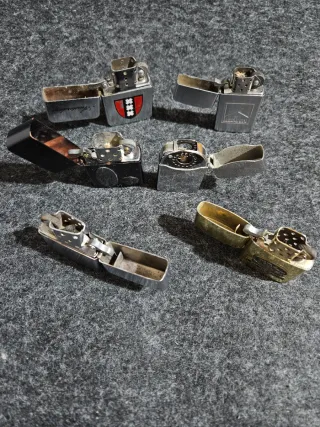 Lote de 6 mecheros Zippo y otros