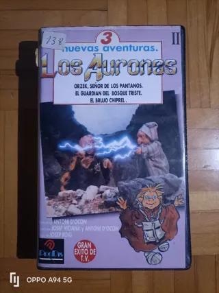 Película VHS Los Aurones: Nuevas Aventuras