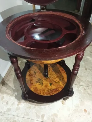 Mini bar globo terráqueo vintage