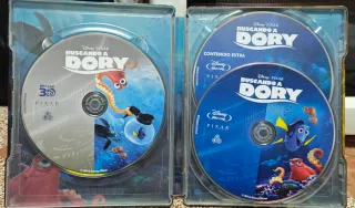 BUSCANDO A DORY STEELBOOK BLU- RAY + 3D