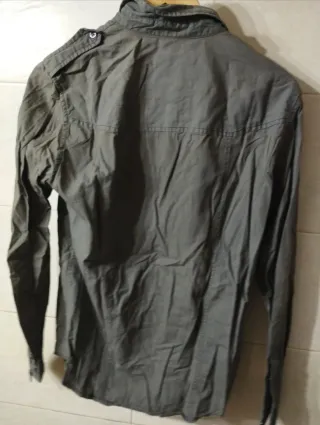 Camisa gris talla S