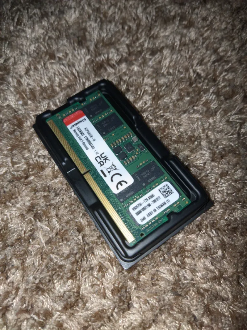 RAM Kingston SODIMM DDR5 16GB 5600MHz KCP556SS8