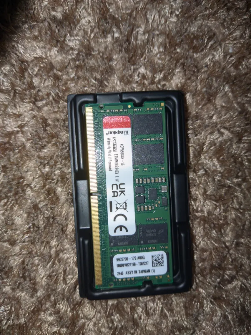 RAM Kingston SODIMM DDR5 16GB 5600MHz KCP556SS8 afbeelding 2