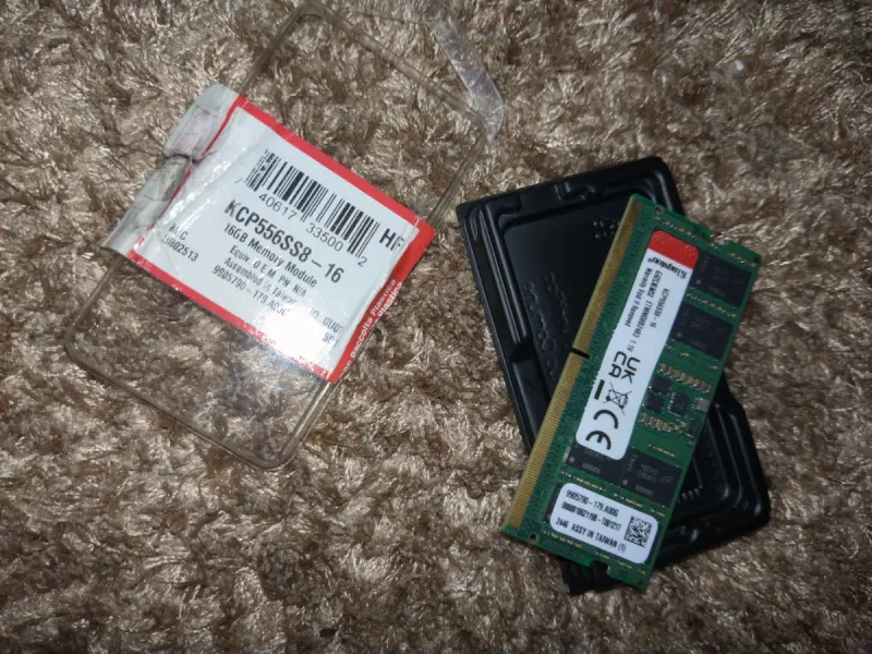 RAM Kingston SODIMM DDR5 16GB 5600MHz KCP556SS8 afbeelding 4