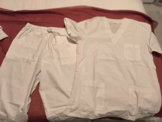 Pijama Sanitario Blanco