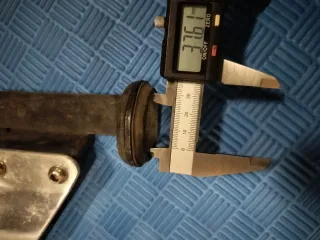 Faro de moto + regalo soportes para horquilla