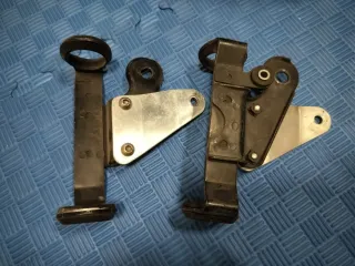 Faro de moto + regalo soportes para horquilla