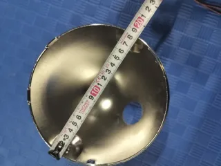 Faro de moto + regalo soportes para horquilla