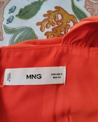 Mono largo Mango naranja