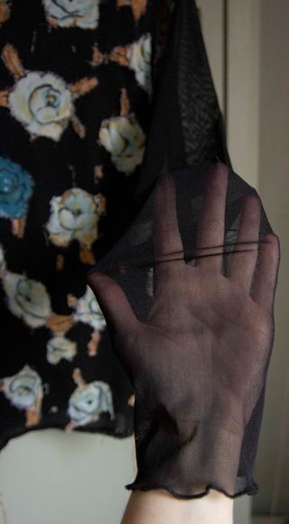 Maglia Bottega Italia fiori e tulle tg 46