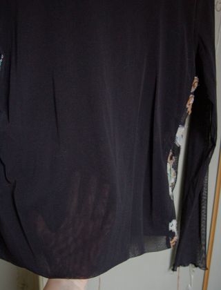 Maglia Bottega Italia fiori e tulle tg 46