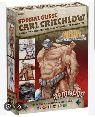 Zombicide Black Plague Carl Critchlow