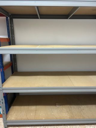 Estantería metálica 4 baldas