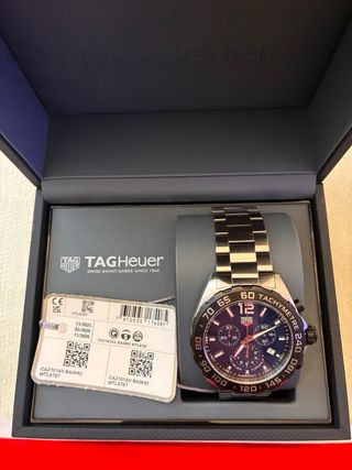 Reloj TAG Heuer Formula 1 Negro/Plateado