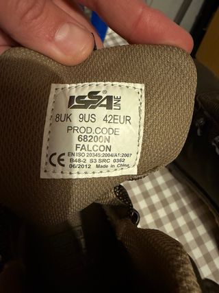 Botas de seguridad Lotto Marrones