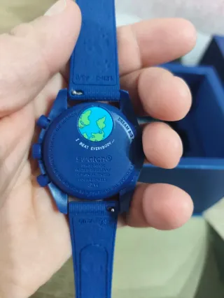 Omega x Swatch MoonSwatch Moonshine gold