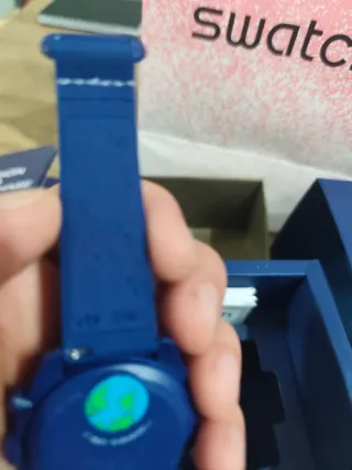 Omega x Swatch MoonSwatch Moonshine gold