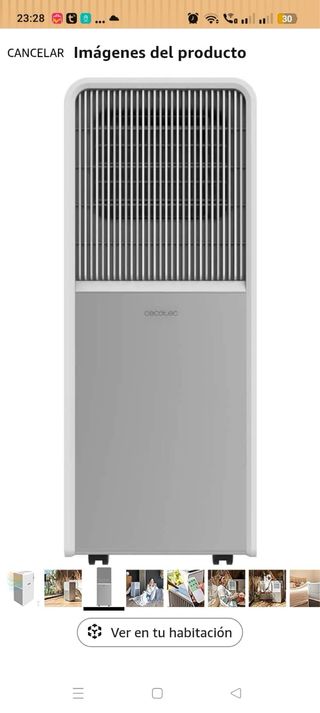 Aire acondicionado portátil cecotec 9450