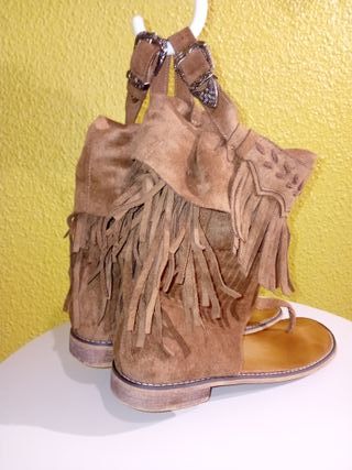 Sandalias Bota Ibicencas Mujer