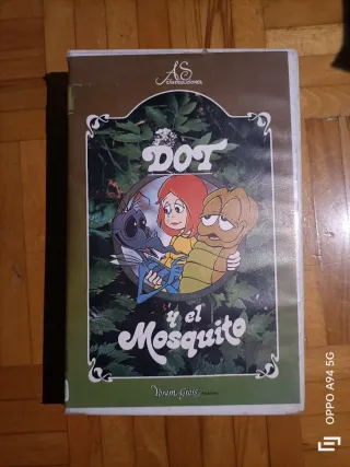 Película VHS Dot y el Mosquito