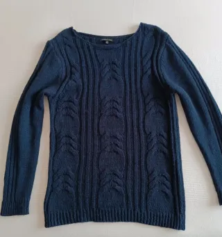 Jersey Massimo Dutti azul marino talla S