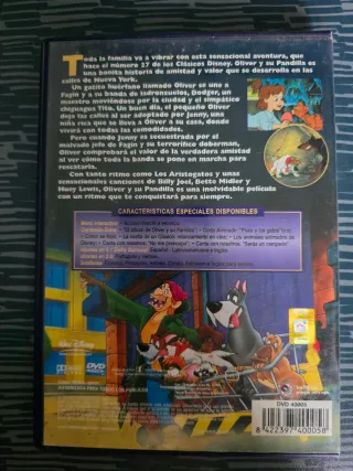 DVD Oliver y su Pandilla Clásicos Disney