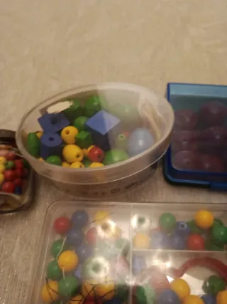 Lote de abalorios para manualidades