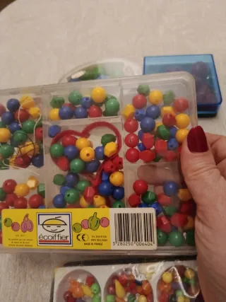 Lote de abalorios para manualidades