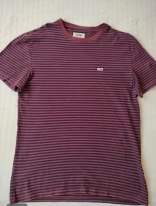 Camiseta Tommy Hilfiger Talla S Rayas