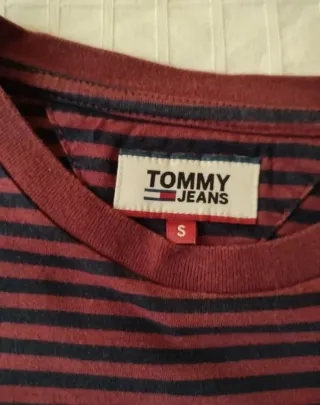 Camiseta Tommy Hilfiger Talla S Rayas