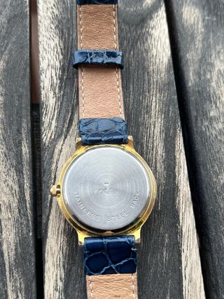 Reloj Clásico Dorado Hombre
