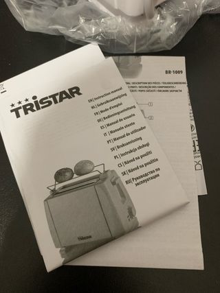 Tostador Tristar BR-1009 2 ranuras 650W