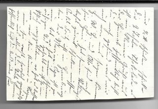 Carta original WWII - Segunda Guerra Mundial