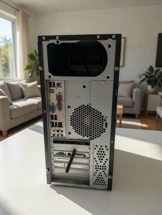 PC Fisso TEKK Nero/Argento